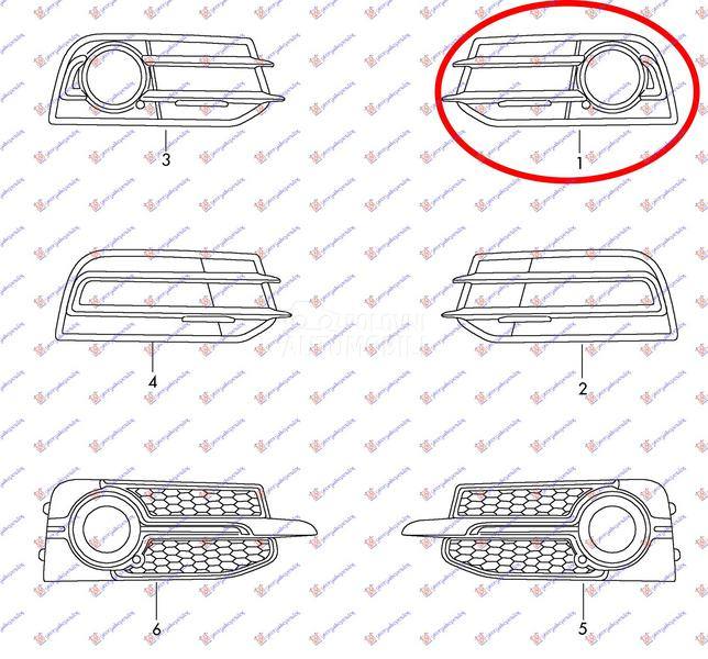 RESETKA PREDNJEG BRANIKA (SA M