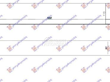 HLADNJAK INTERKULERA S1 (690x1 za Audi A1 od 2014. do 2018. god.