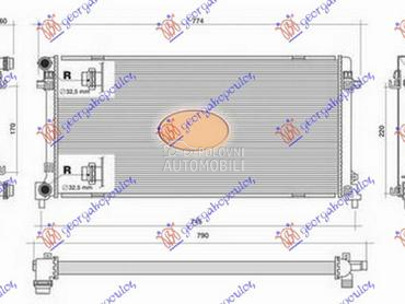 HLADNJAK MOTORA 1.6 TDi DIZEL za Seat Toledo od 2012. do 2025. god.