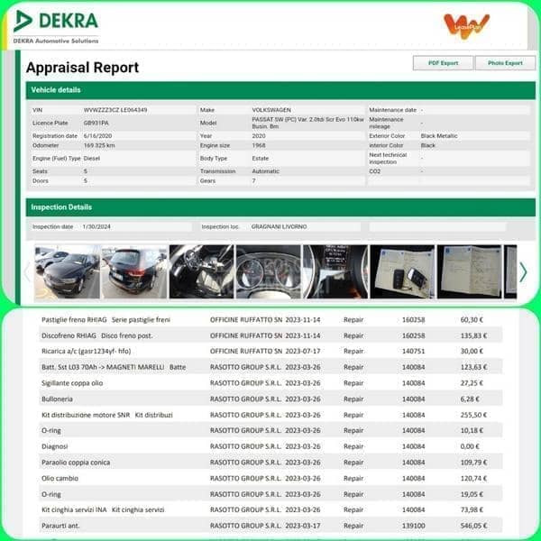 Volkswagen Passat B8 2.0 tdi 150 DSG