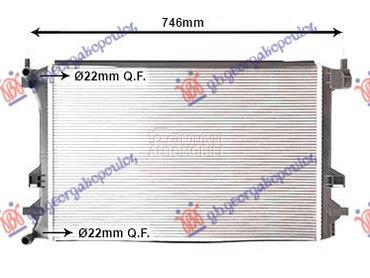 HLADNJAK MOTORA 1.0TSI/1.5TSI za Volkswagen Polo od 2021. do 2025. god.
