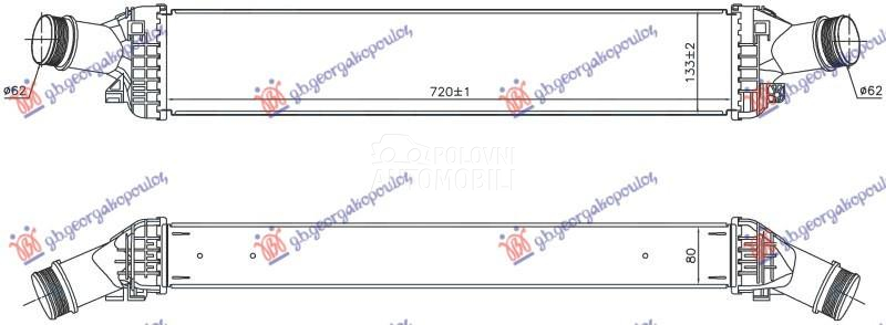 HLADNJAK INTERKULERA 3.0 TDI D