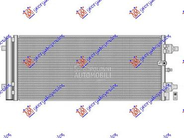 HLADNJAK KLIME 4.0 TFSI BENZIN za Audi A7 od 2014. do 2018. god.