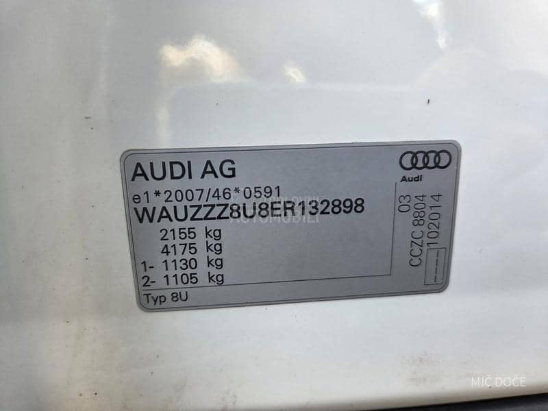Audi Q3 2.o tsi 4x4 s line