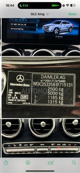 Mercedes Benz GLC 200 AMG