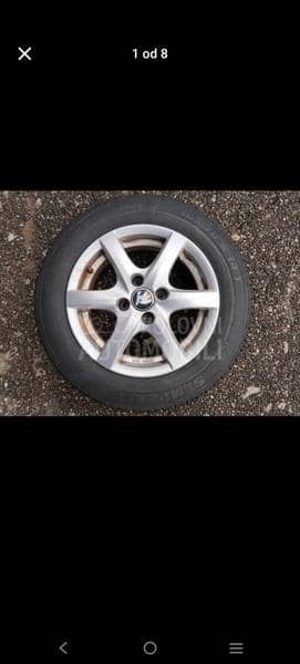 Aluminijumske felne Seperit gume 14" 