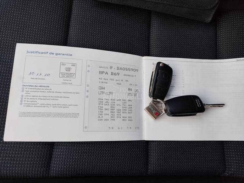 Audi A3 QU 1.8 TFSI 3xSline