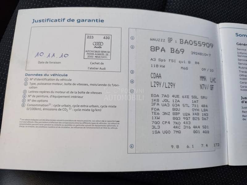 Audi A3 QU 1.8 TFSI 3xSline