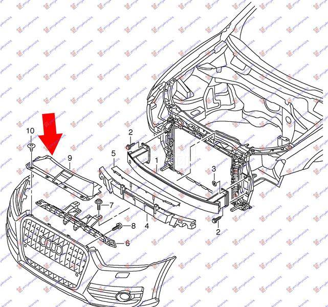 POKLOPAC VEZNOG LIMA GORNJI PL