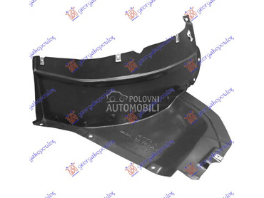 POTKRILO (PREDNJI DONJI DEO) za Audi Q3 od 2011. do 2014. god.