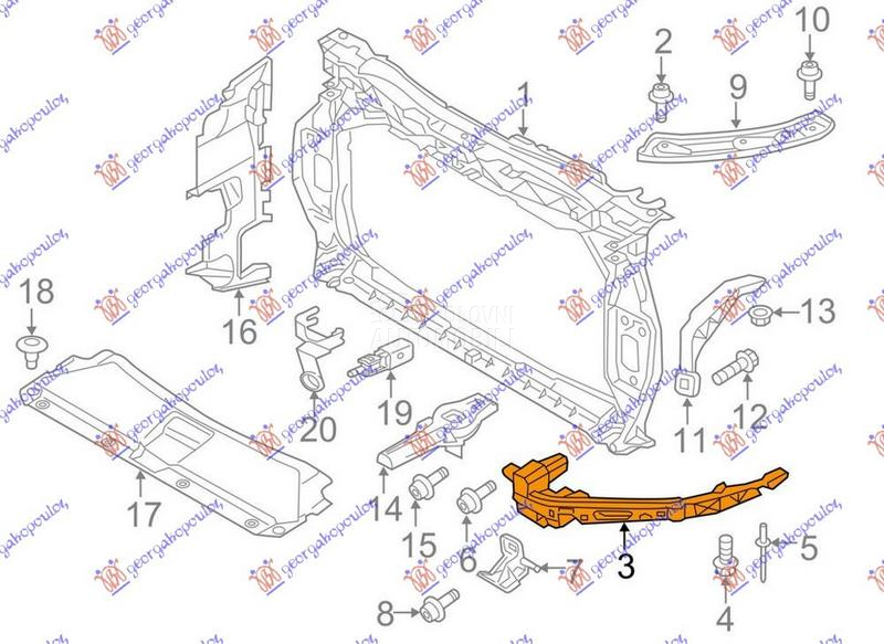 NOSAC FARA DONJI PLASTICNI