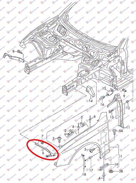 NOSAC PREDNJEG BLATOBRANA