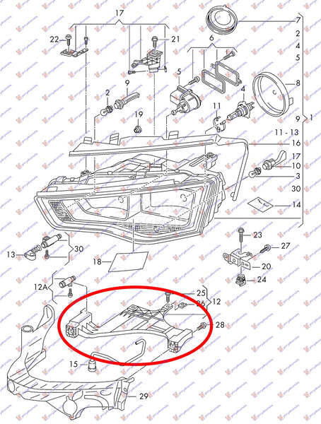 NOSAC FARA DONJI UNUTRASNJI DO