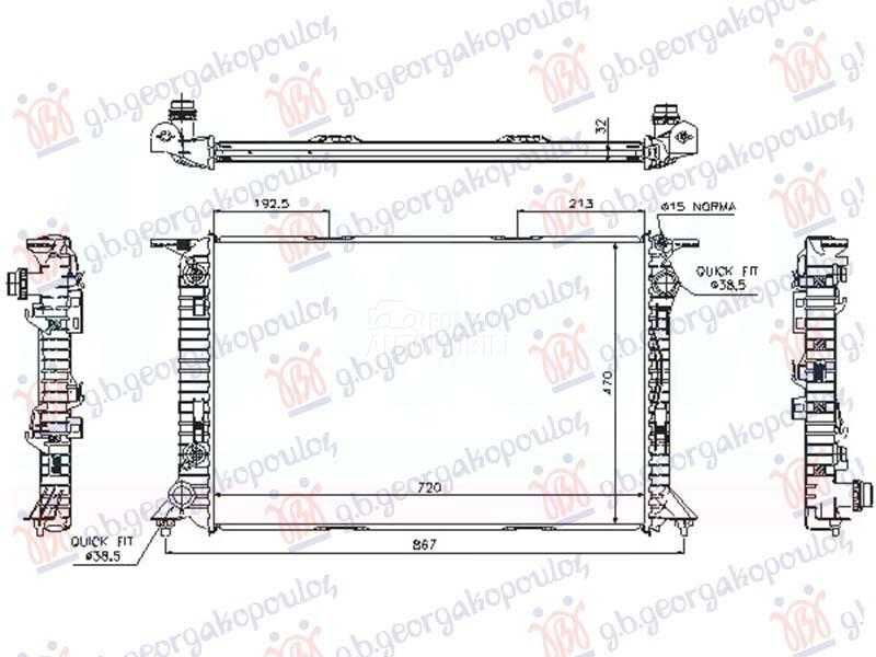 HLADNJAK MOTORA 4.2 BENZIN (RS