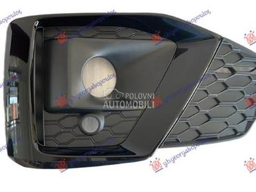 RESETKA PREDNJEG BRANIKA (CRNA za Audi A5 od 2019. do 2025. god.