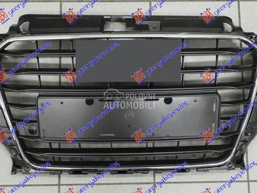 PVC MASKA KOMPLET SIVA (HROM O za Audi A3 od 2012. do 2016. god.