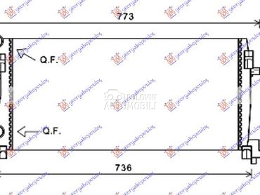 HLADNJAK MOTORA 1.2 TFSi BENZI za Audi Q2 od 2016. do 2020. god.