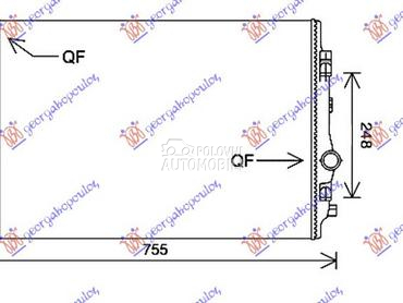 HLADNJAK MOTORA 2.0 TDi (135 K za Seat Leon od 2013. do 2017. god.