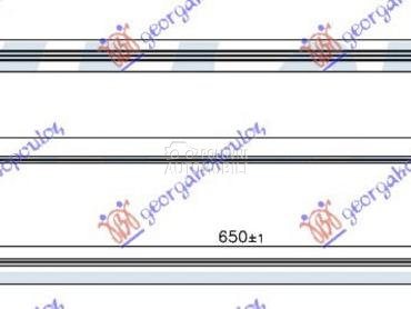 HLADNJAK MOTORA DODATNI 1.2 TF za Audi A3 od 2012. do 2016. god.