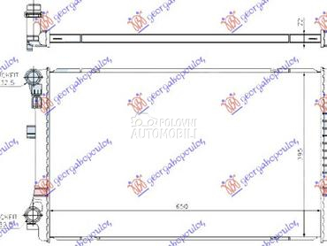 HLADNJAK MOTORA 1.0 TSi/1.2/1. za Audi Q3 od 2019. do 2025. god.