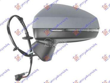 RETROVIZOR ELEKTRICNI SA GREJA za Audi A3 od 2012. do 2016. god.