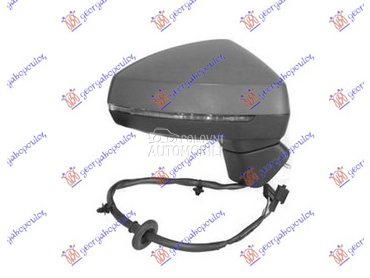 RETROVIZOR ELEKTRICNI SA GREJA za Audi A3 od 2012. do 2016. god.