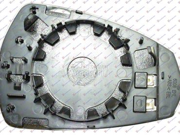 STAKLO RETROVIZORA SA GREJACEM za Audi A3 od 2012. do 2016. god.