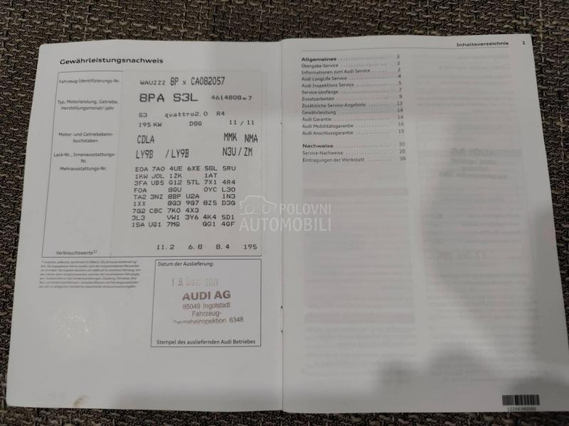 Audi S3 2.0 tfsi qu s-tronic