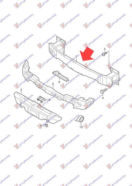 SINA PREDNJEG BRANIKA ALUMINIJ