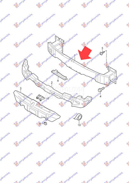 SINA PREDNJEG BRANIKA ALUMINIJ