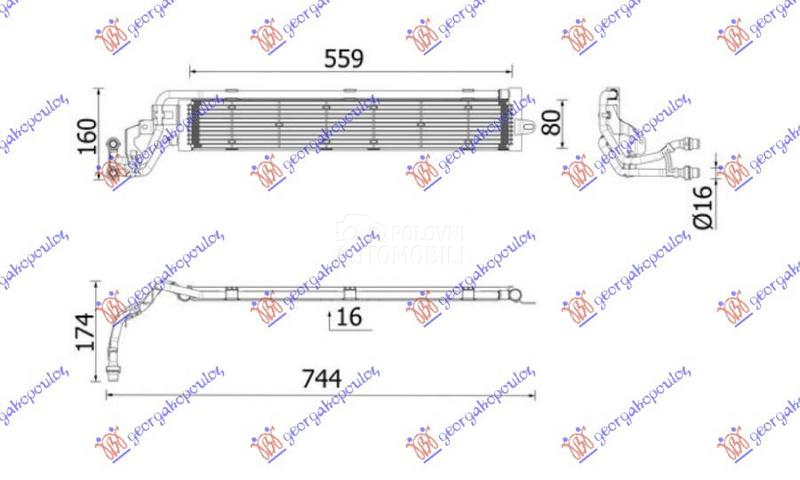 HLADNJAK MOTORA DODATNI 1.4 BE
