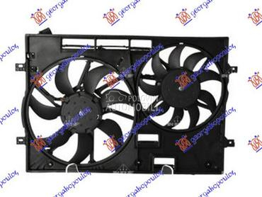 VENTILATOR (DUPLI) KOMPLET (1. za Volkswagen Tiguan od 2016. do 2020. god.