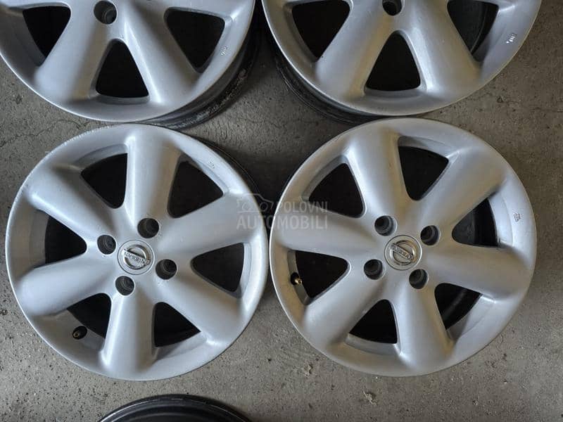 Aluminijumske felne nissan , reno 15" 4 x 100