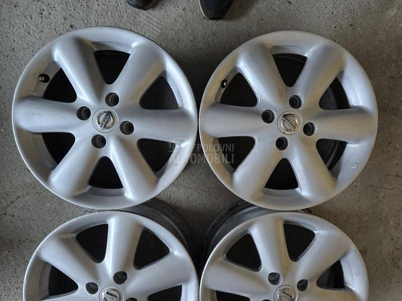 Aluminijumske felne nissan , reno 15" 4 x 100