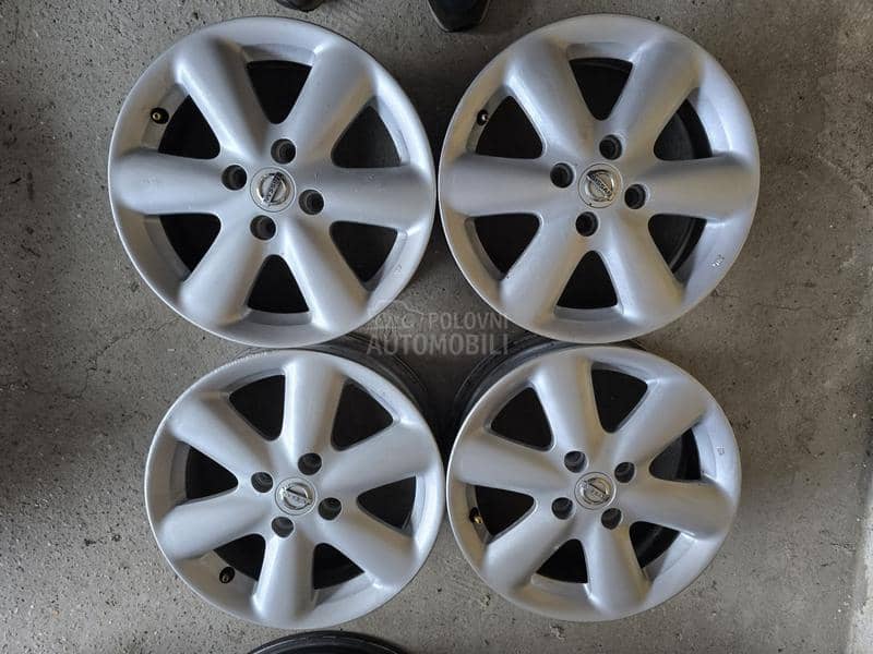 Aluminijumske felne nissan , reno 15" 4 x 100