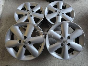Aluminijumske felne nissan , reno 15" 4 x 100