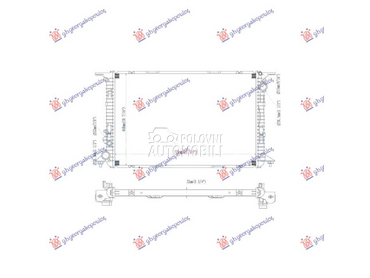 HLADNJAK MOTORA 4.0 BENZIN (S) za Audi A8 od 2013. do 2017. god.