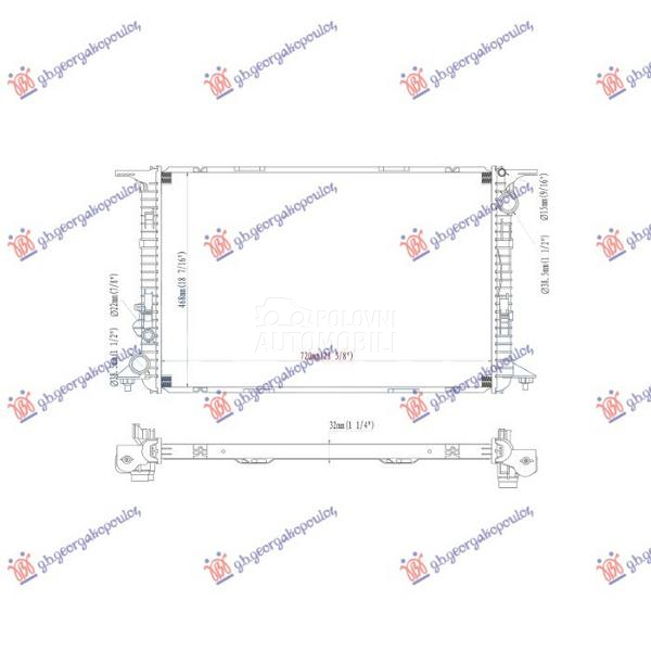 HLADNJAK MOTORA 4.0 BENZIN (S)