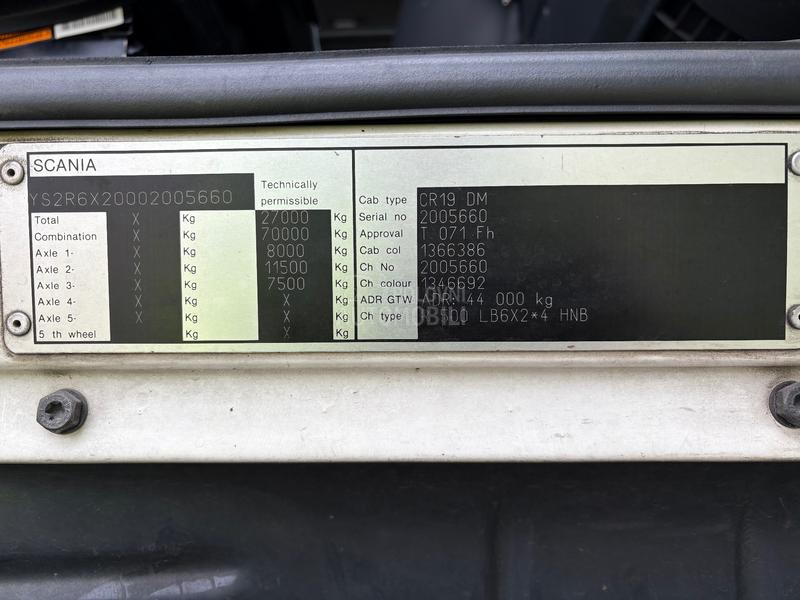 Scania R 500 LB 6x2 4HNB