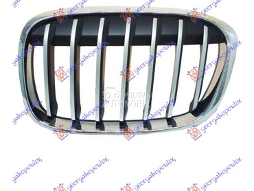 PVC MASKA HROM/SREBRNA (X-LINE za BMW X1 od 2015. do 2019. god.