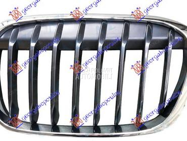 PVC MASKA HROM/CRNA (SPORT LIN za BMW X1 od 2015. do 2019. god.