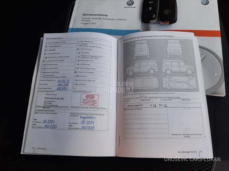 Volkswagen Multivan DSG CUP 7 mesta CH