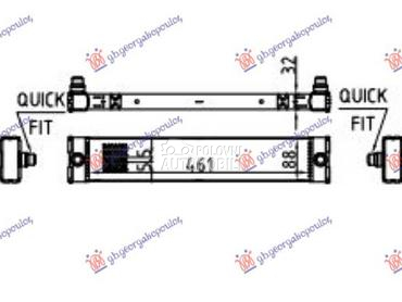HLADNJAK MOTORA DODATNI 3.0 DI za BMW X5 od 2000. do 2007. god.
