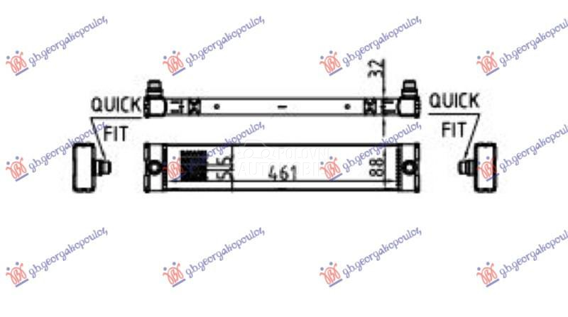HLADNJAK MOTORA DODATNI 3.0 DI