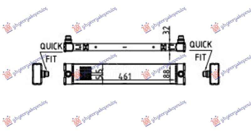 HLADNJAK MOTORA DODATNI 3.0 DI