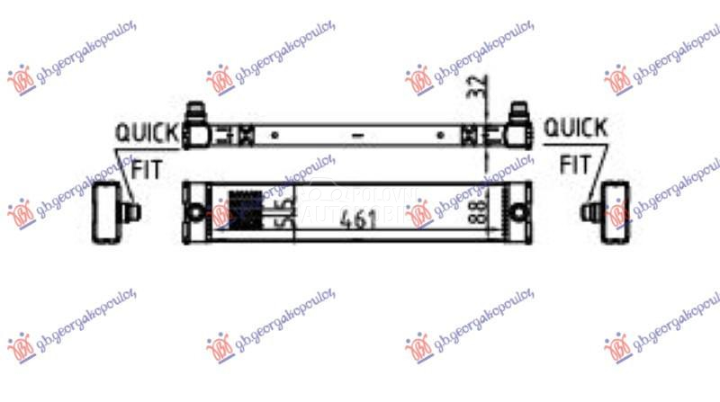 HLADNJAK MOTORA DODATNI 3.0 DI