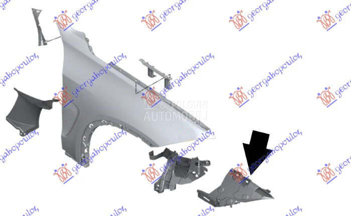 NOSAC PREDNJEG BLATOBRANA PLAS