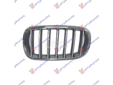 PVC MASKA HROM/TITANIJUM za BMW X5 od 2013. do 2018. god.