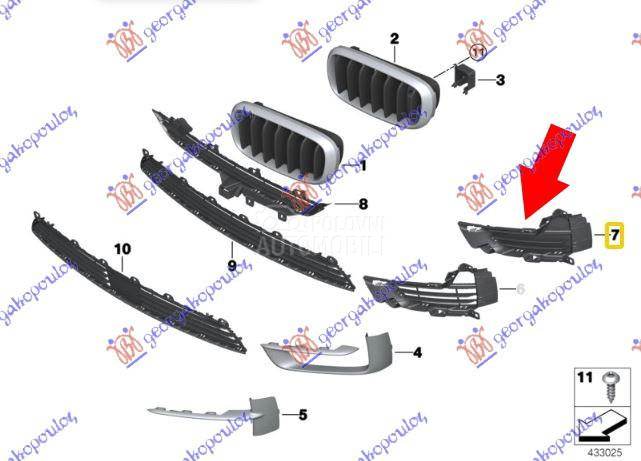 RESETKA PREDNJEG BRANIKA (ZATV