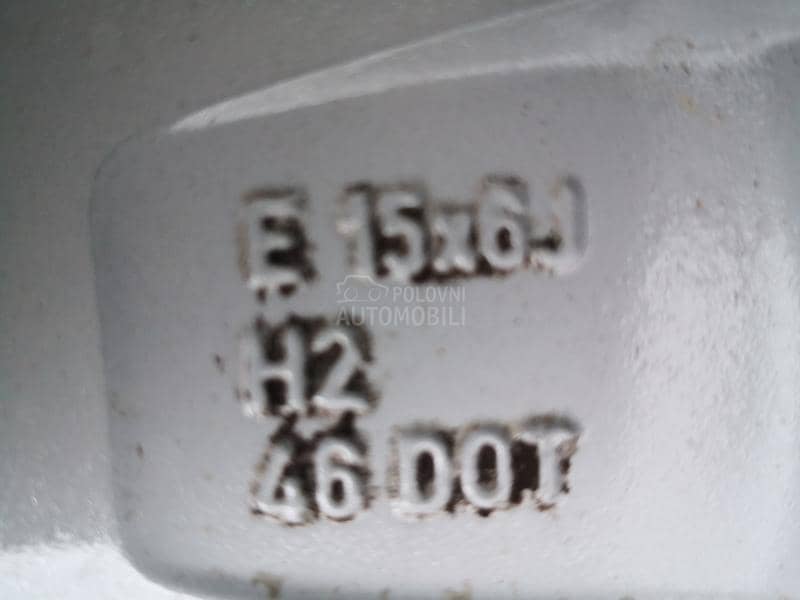 Aluminijumske felne Micubisi,Hyundai,Kia 15" 4 x 114.3